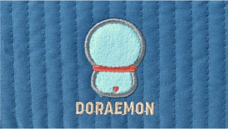 ポイント1 ふわふわ刺繍