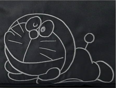 ドラえもんの刺繍