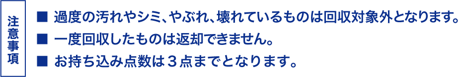 注意事項