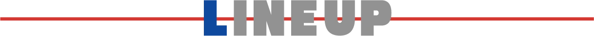 LINEUPの赤い線
