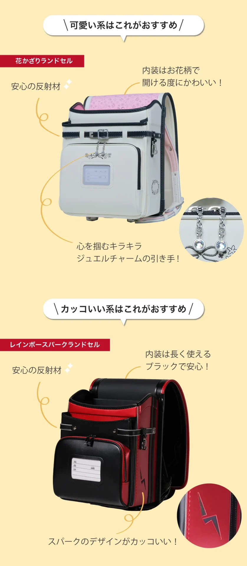 カッコいい系　可愛い系