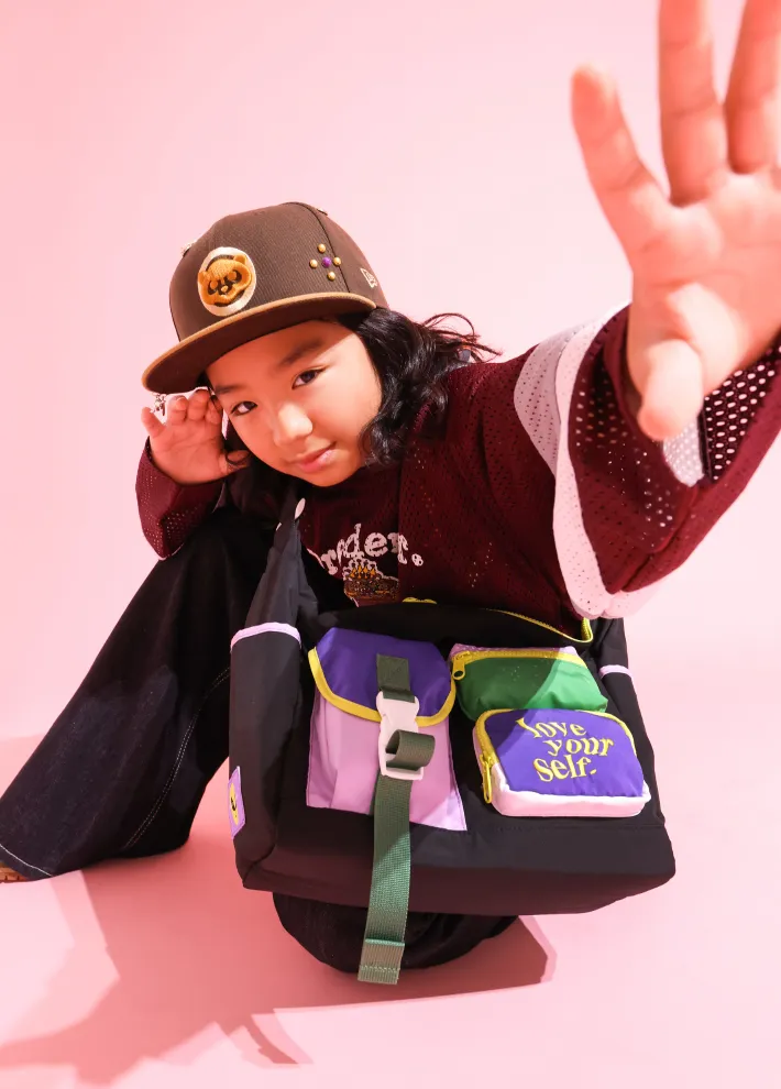 ぱくちーひとみコラボのショルダーバッグ