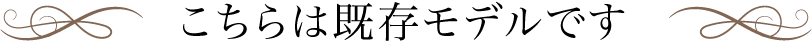 こちらは既存モデルです