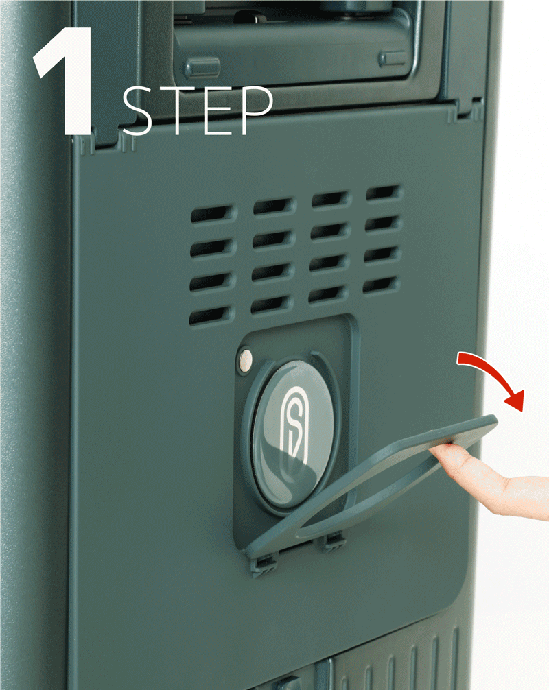 テーブルの出し方を説明するGIF