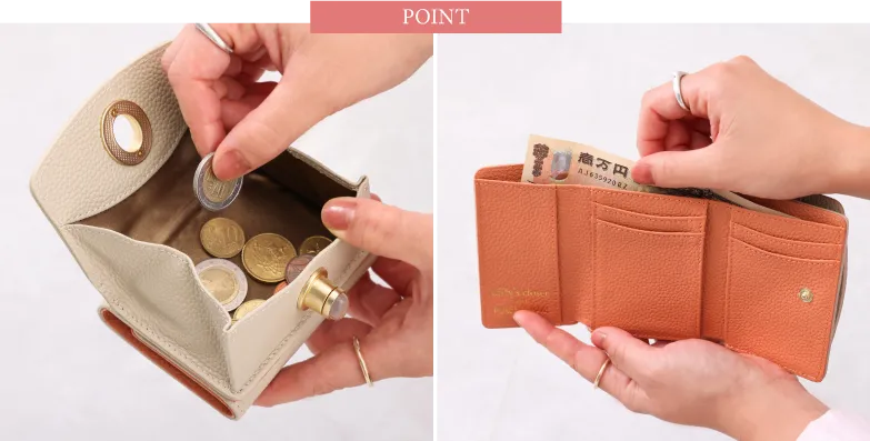 三つ折り財布pointimg