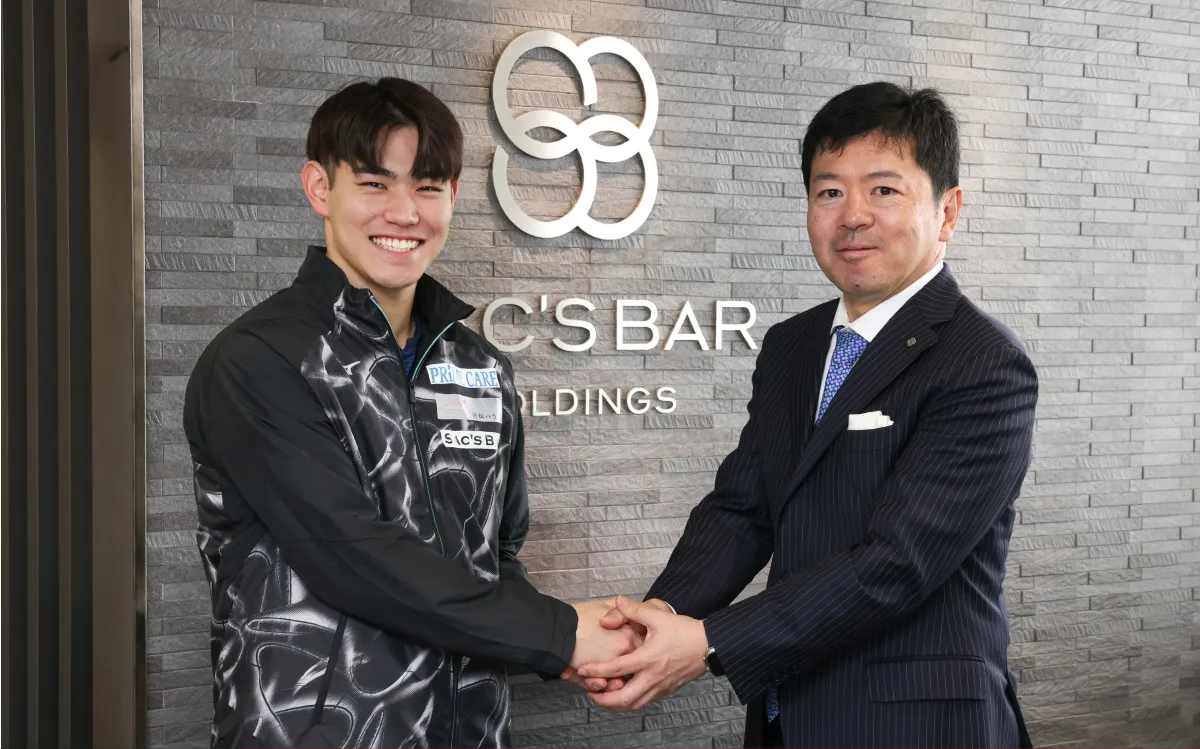 横谷晟選手とパーソナルスポンサー契約締結
