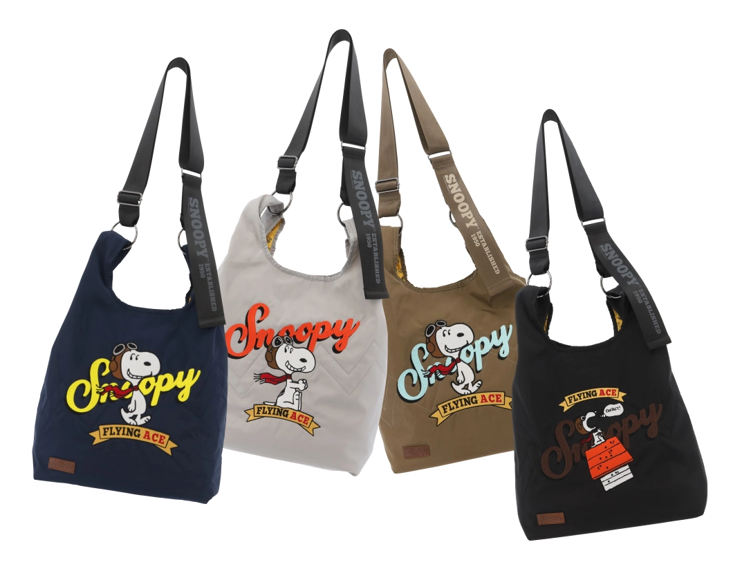 スヌーピーのフライングエースの2wayショルダーバッグのイメージ画像