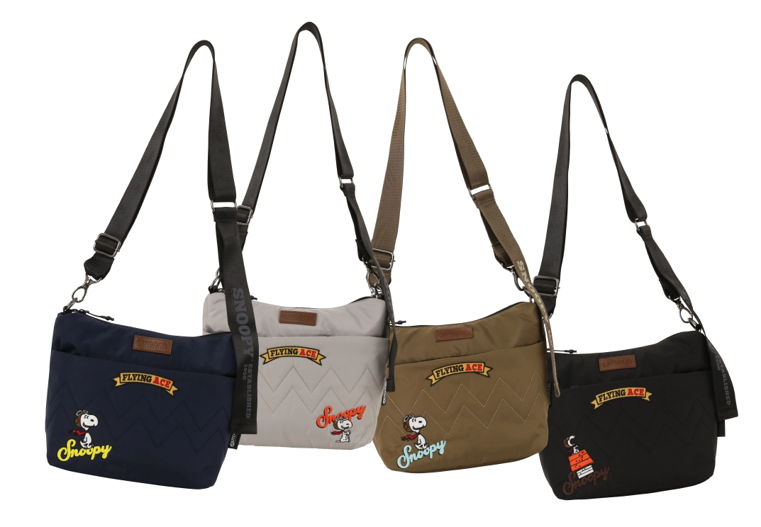スヌーピーのフライングエースのショルダーバッグのイメージ画像