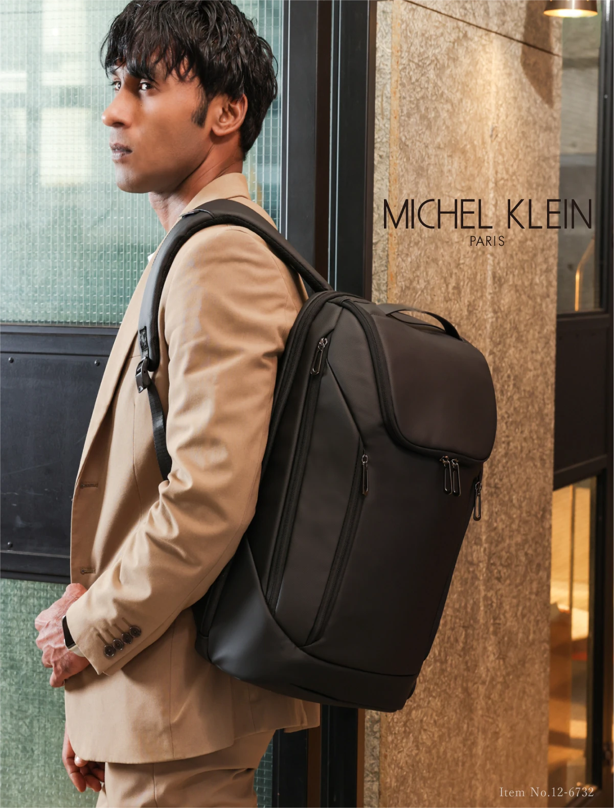 MICHEL KLEINの名品ビジネスリュック。計算された使い心地のAUBRY 