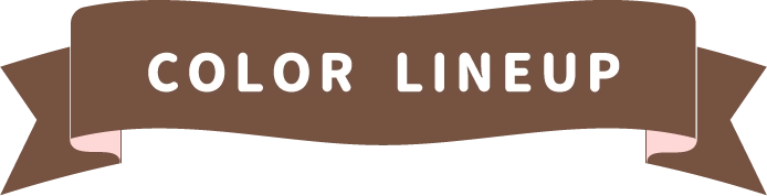 ちいかわのカラーラインナップのタイトル