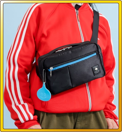 ボックスボディバッグ モデルカット