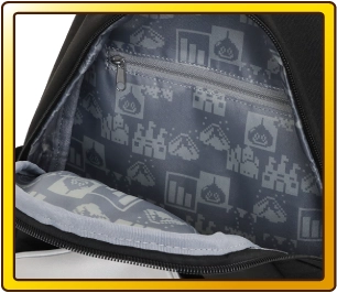 フェイスリュック内装シルバー