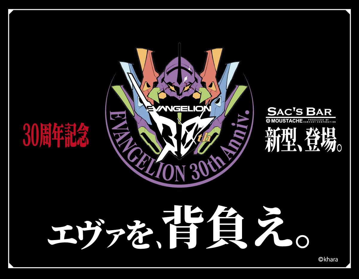 evangerion 30th Anniv.新型、登場。エヴァを、背負え。