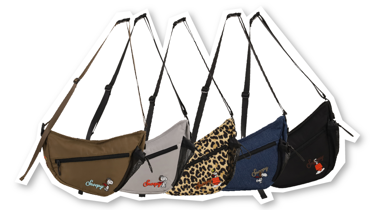 スヌーピーのフライングエースのショルダーバッグのイメージ画像