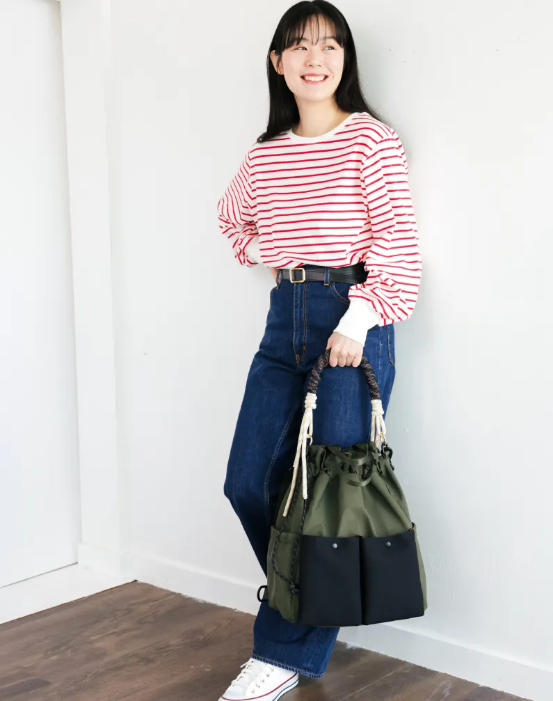 4wayバッグモデルカット