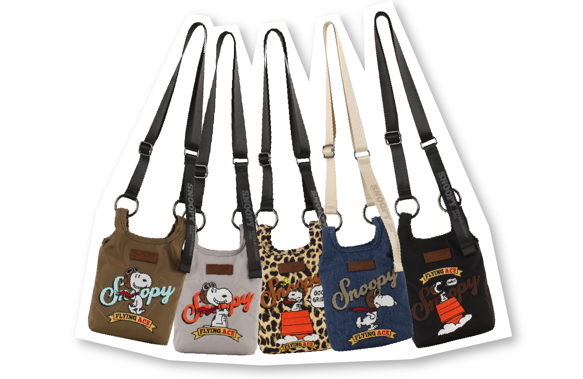 スヌーピーのフライングエースの2wayトートバッグのイメージ画像
