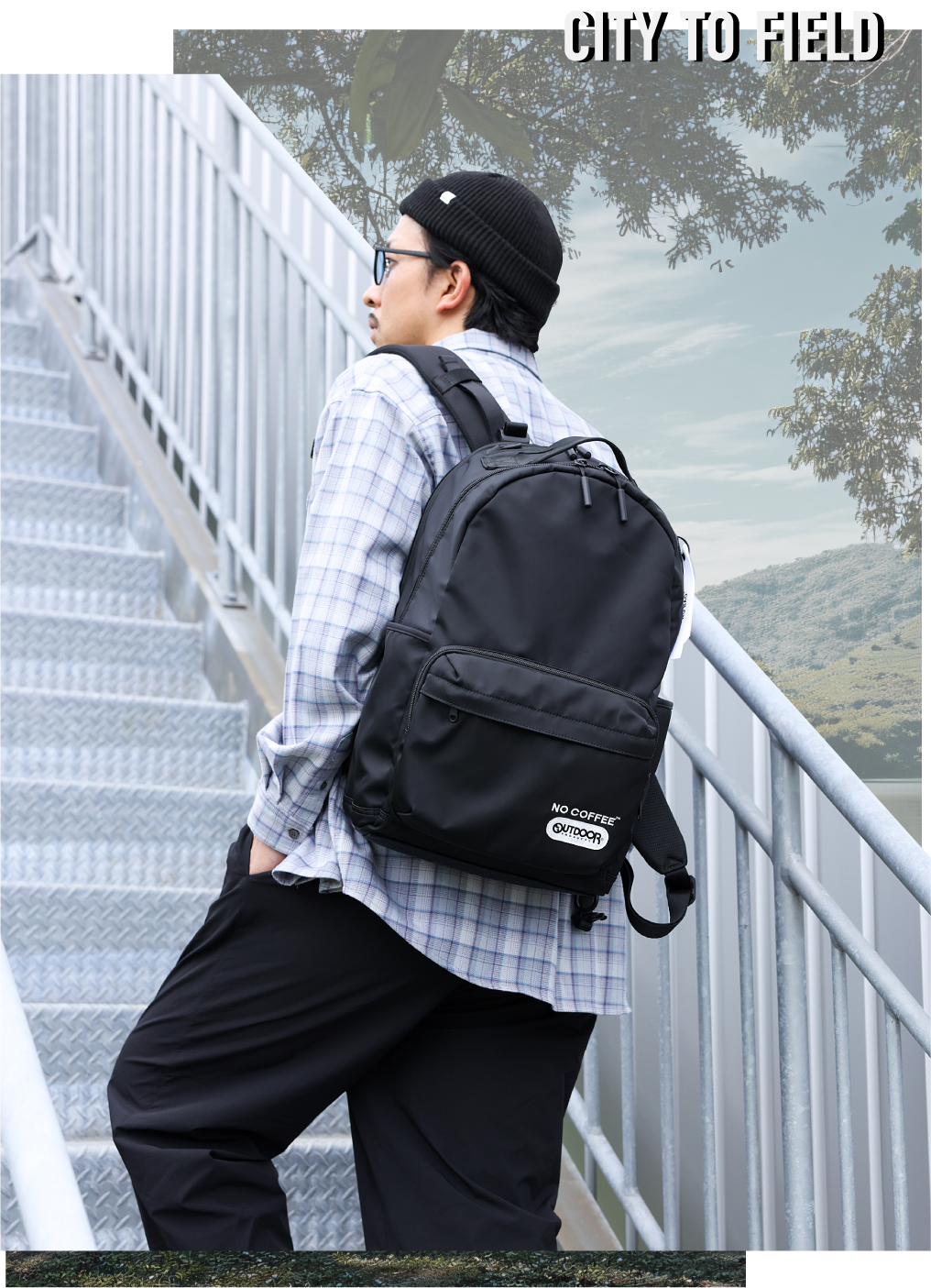 NO COFFEE × OUTDOOR PRODUCTS × PLUG