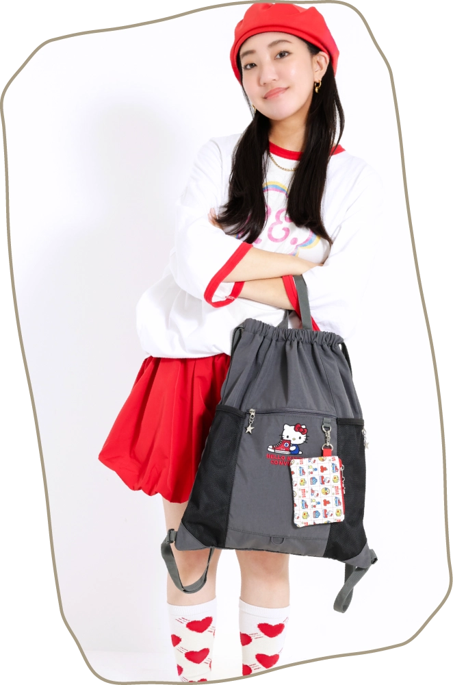 ナップサックモデルカット1