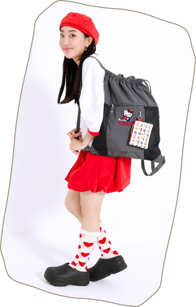 ナップサックモデルカット2